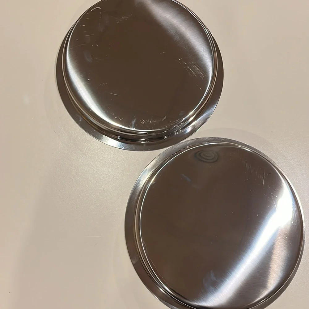 Hamilton Beach Stainless set of 2 round cake pans NWT